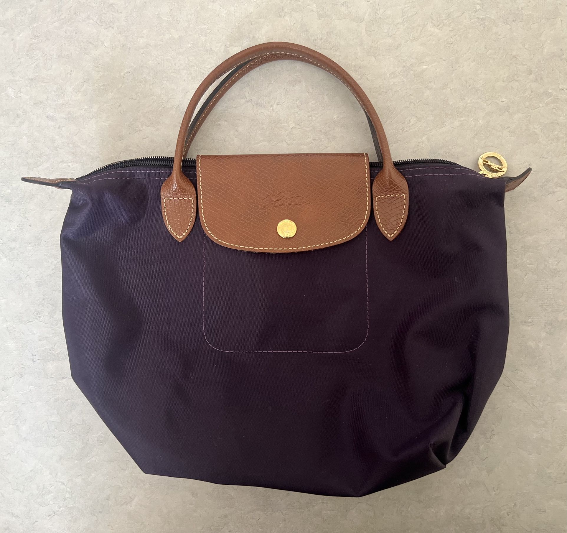 LONGCHAMP LE PLIAGE ORIGINAL S HANDBAG SMALL SIZE PURPLE