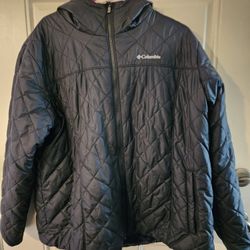 2x Hooded Columbia Jacket 