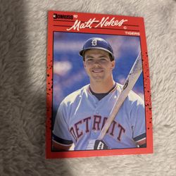 Matt Nokes #178 Baseball Card 
