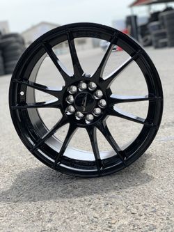 18” new all gloss black rims and tires for sale accord Camry Nissan Kia Hyundai