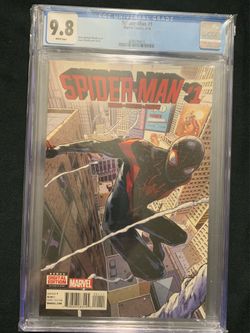 Spider-Man #1 Marvel 2016 Miles Morales CGC 9.8