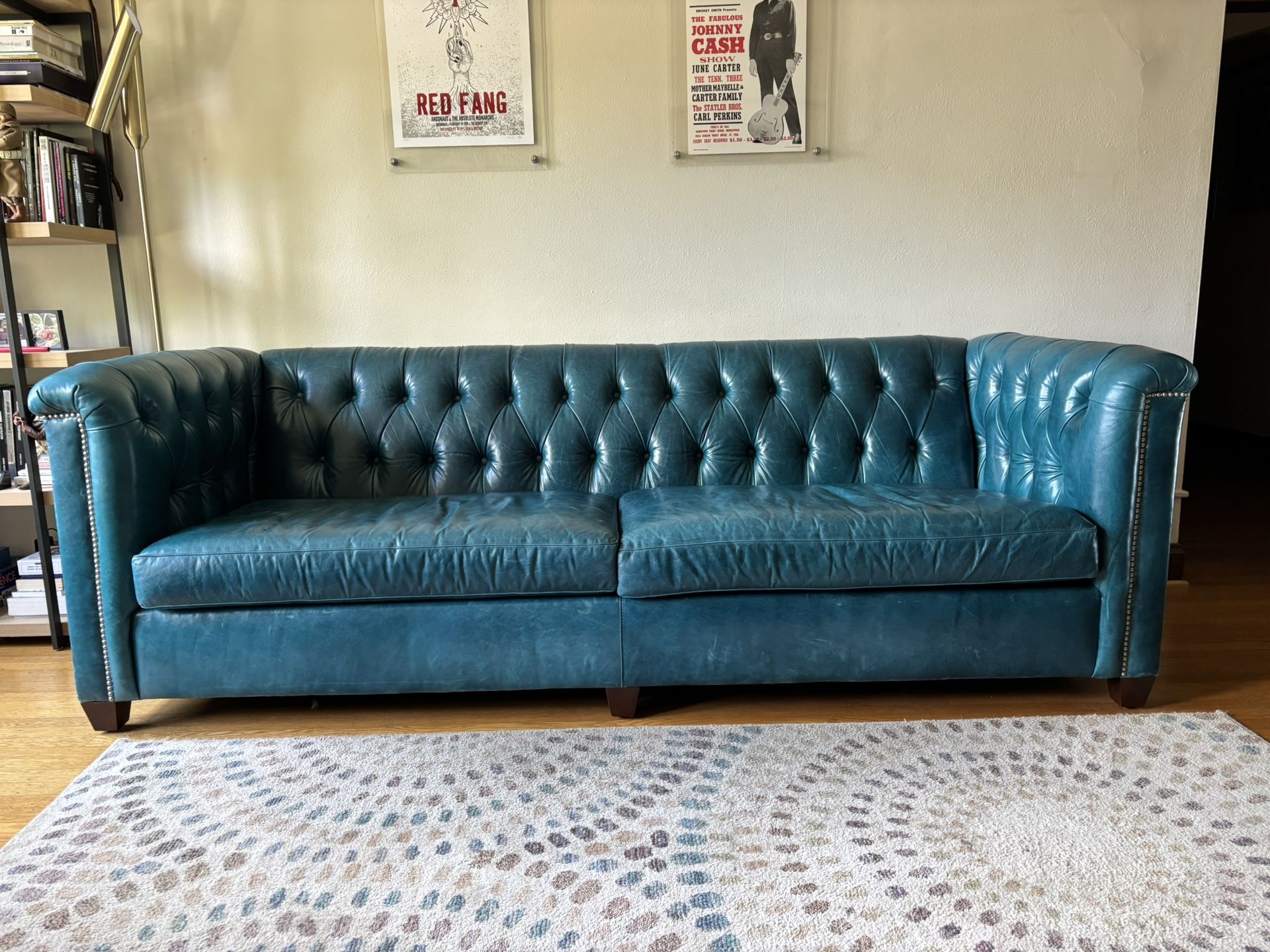 Custom Leather Sofa