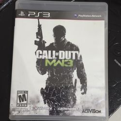 Modern Warfare 3 Disc Game