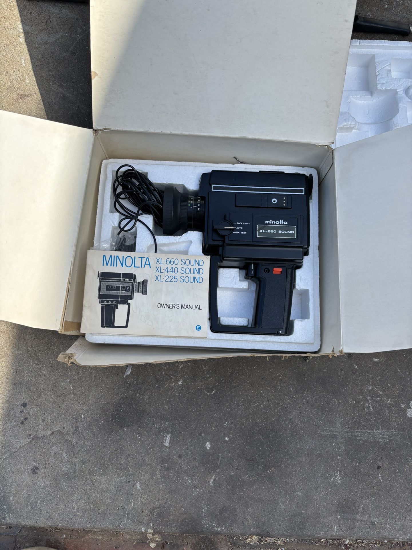 Minolta Movie Camera