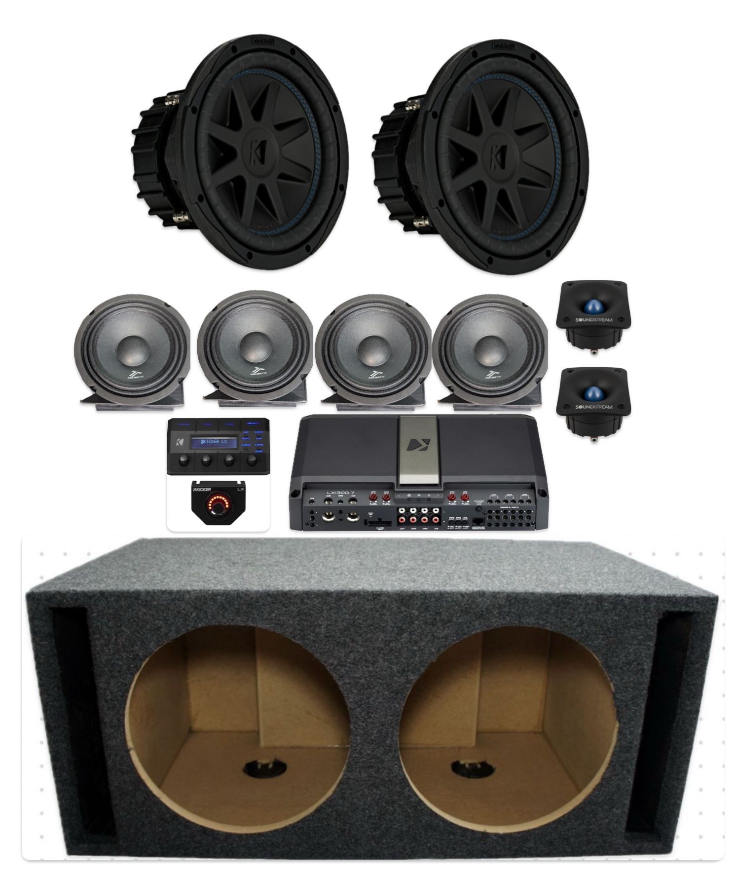 NEW FULL BASS AND VOICE PACKAGE INSTALLED 