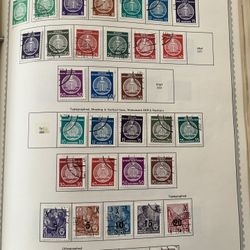 Germany 🇩🇪 German Democratic Republic A Lot Of 34 Postage Stamps Issued In 1954 To 1956