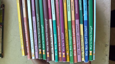 “Who Was” Book Set (perfect for an elementary classroom)