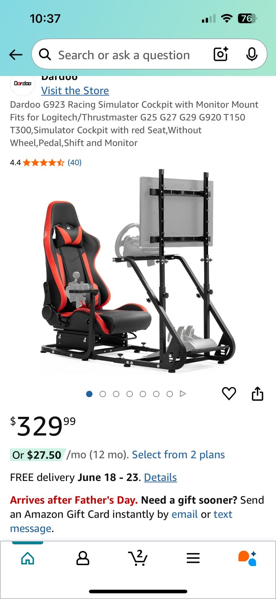 Sim Racing Set Up