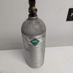 CO2 Tank. Aluminum. Beverage Grade.
