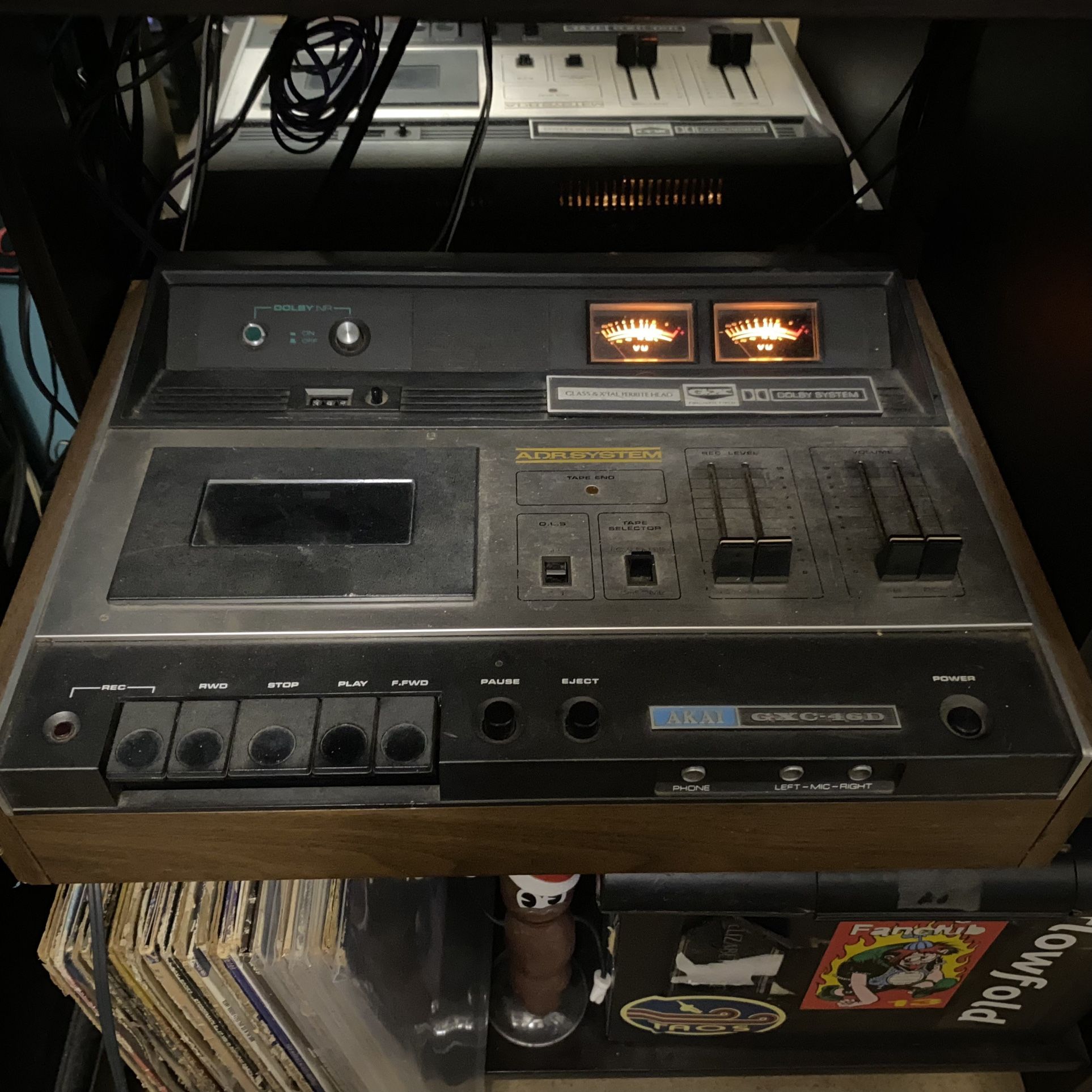 Vintage Akai GXC-46 Dolby System Cassette Player / Deck
