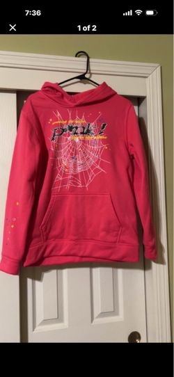 Pink Spider-Man Graphic Hoodie