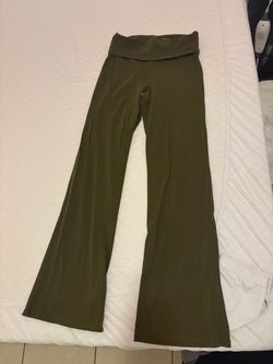 Bootcut Green Leggings from H&M