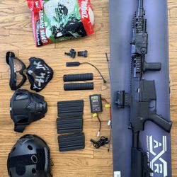 SR-25 AIRSOFT FULL KIT