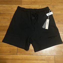 Black Essentials Shorts