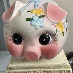 Large Ceramic Piggy Bank