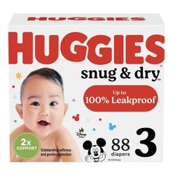 Huggies Snug And Dry Size 3 