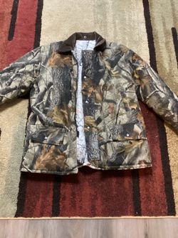 Reversible camo winter coat