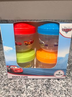 Disney Pixar Cars Snack Cups 4-Pack
