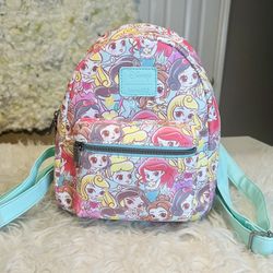 Loungefly Disney Chibi Princess Mini Backpack bag
