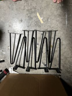 12” Hairpin Legs (Qty: 8)