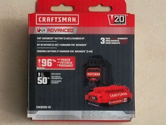 Craftsman V20 3 Ah Advanced Battery & Charger Kit