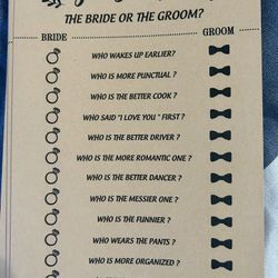 19 Wedding Game For Guests 