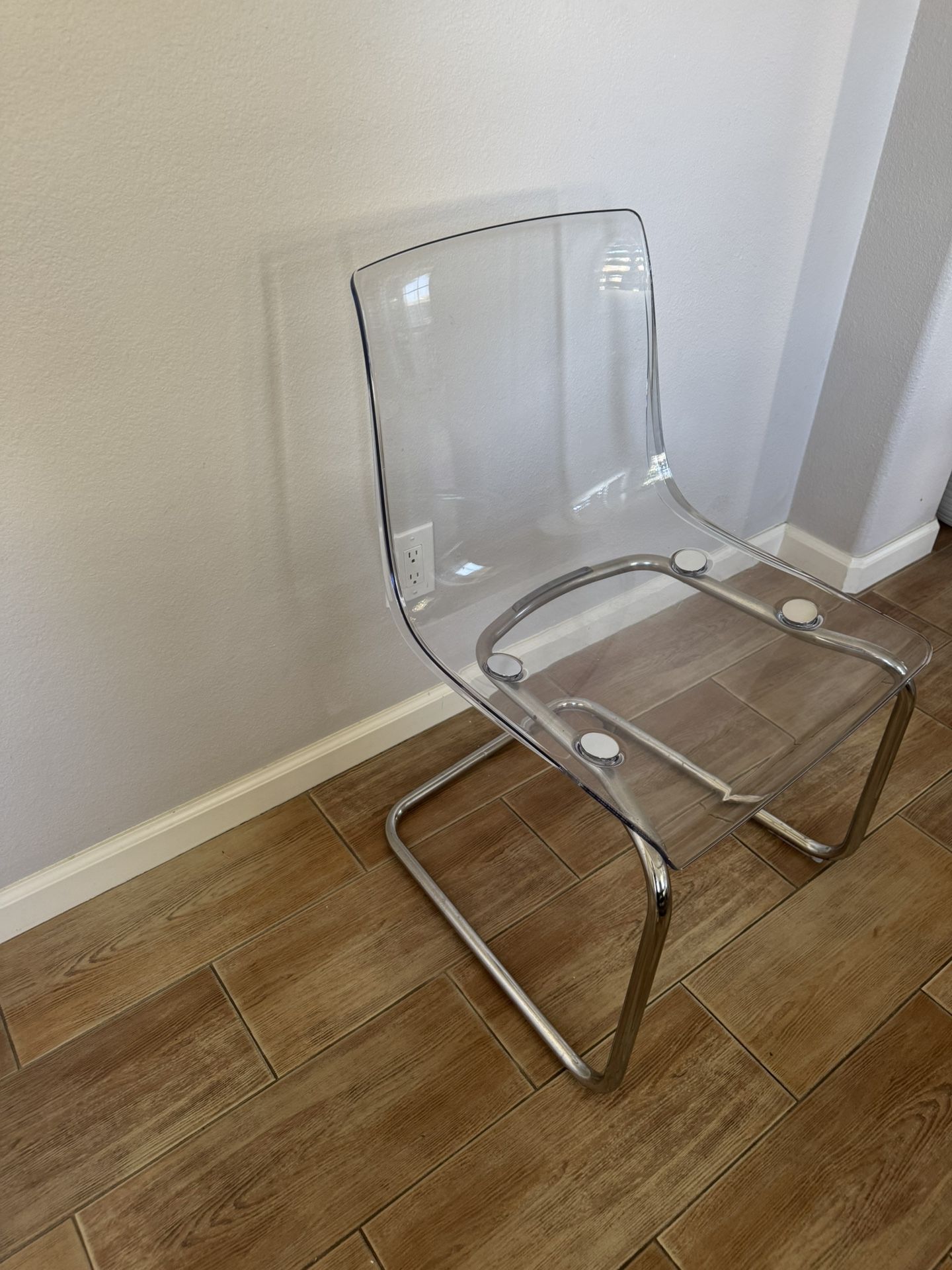 IKEA  Tobias Clear Dining Or Desk Chair 