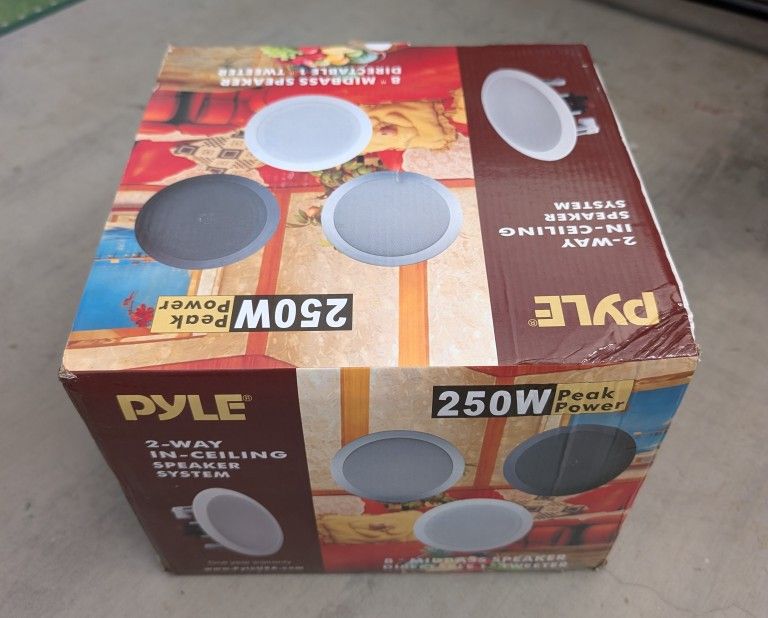Pyle In-Ceiling Speaker System - One Pair