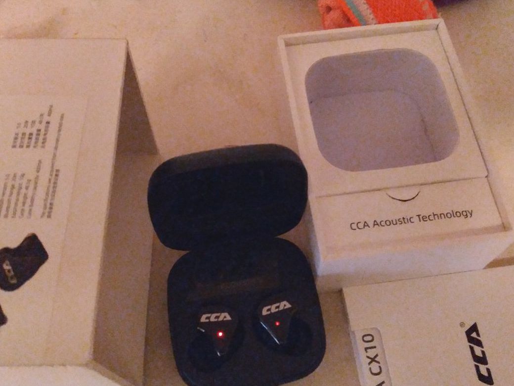CCA CX10 TRUE WIRELESS EARBUDS,NEW IN BOX Online Pic Shows Retail Price