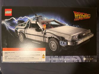 LEGO Icons Back to the Future Time Machine Car Set 10300