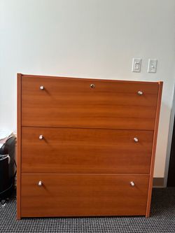 Denmarket 3 drawer File Cabinet