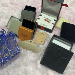 Jewelry gift Boxes all types big lot fancy earrings necklace ring NEW one NWT
