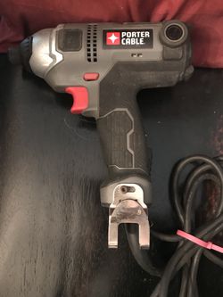 Porter Cable PCE201 4.3 Amp 1 4 Hex. Chuck Impact Driver for Sale in Bremerton WA OfferUp