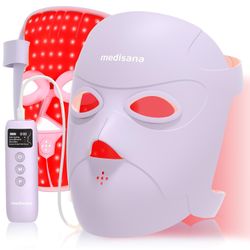 Medisana 3D Red Light Therapy Mask for Face, 336 LEDs