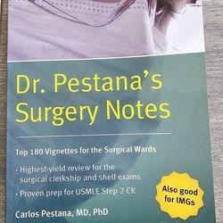 Dr. Pestana's Surgery Notes