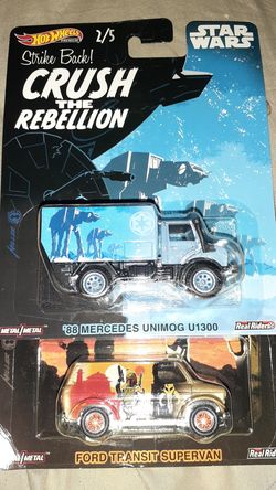 Hot Wheels star wars. 2 trucks