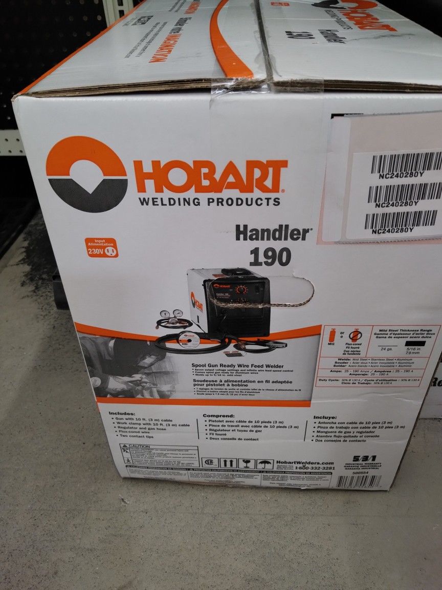 Hobart Welder 190 Handler