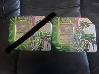 Pokemon Iron Leaves Tin Box 