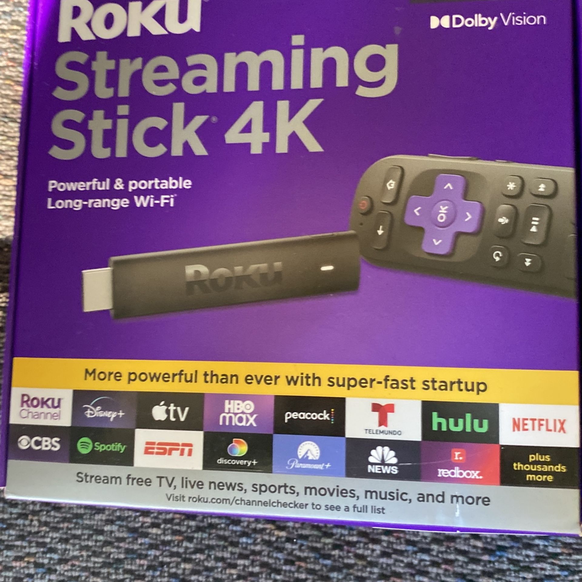 Roku Streaming Stick 4k