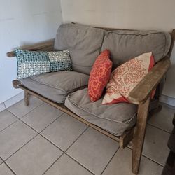 All Hardwood Framed Sofa - 2 Seater 