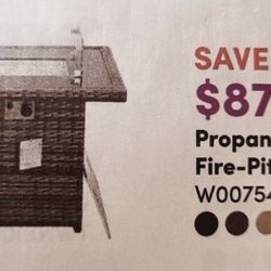 Propane Fire Pitt (New)