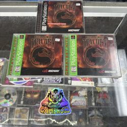 Mortal Kombat Trilogy Ps1 $40-$55 Each Gamehogs 11am-7pm