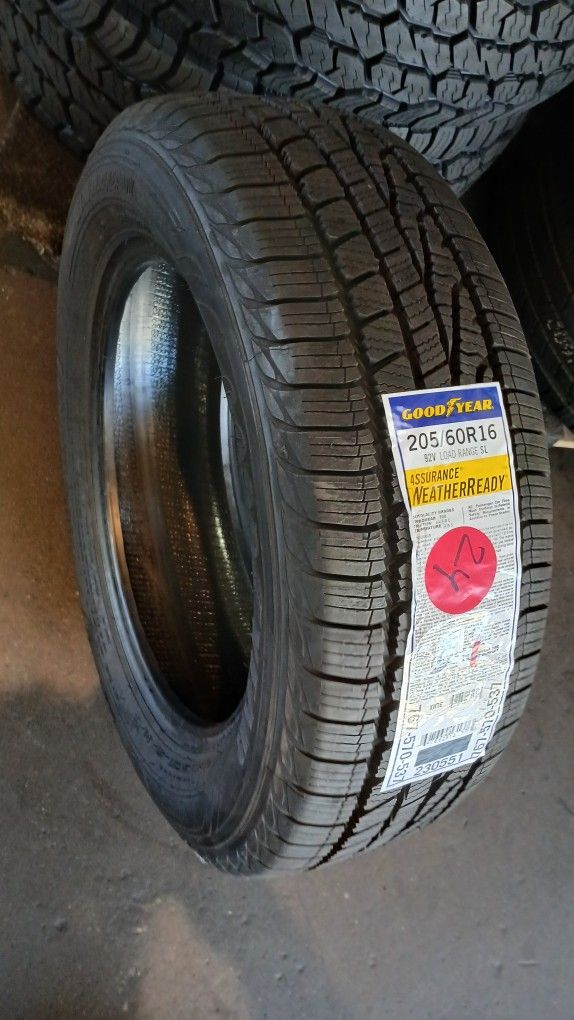 205 60 16 New Tire Gooyear Brand