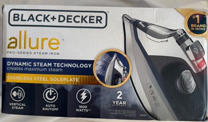 [BNIB] BLACK+DECKER Allure Pro-Series Steam Iron - Stainless Steel (Model D3030)
