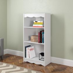 Small White Bookcase 