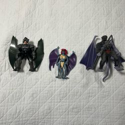VTG Gargoyles 3 figure lot
