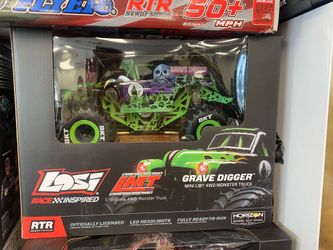 Losi LMT Mini Grave Digger 1/18 Scale