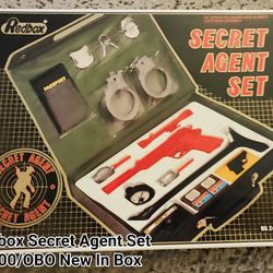 Vintage Redbox Secret Agent Set New In Box $300/Obo