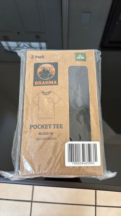 Brahma Pocket Tee 2-Pack XL