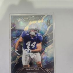 Cam Skattebo R Marble Blue Holo #15